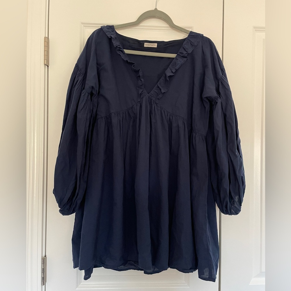 Honeydove Angel Dress in Navy - S/M/L - 100% Cotton